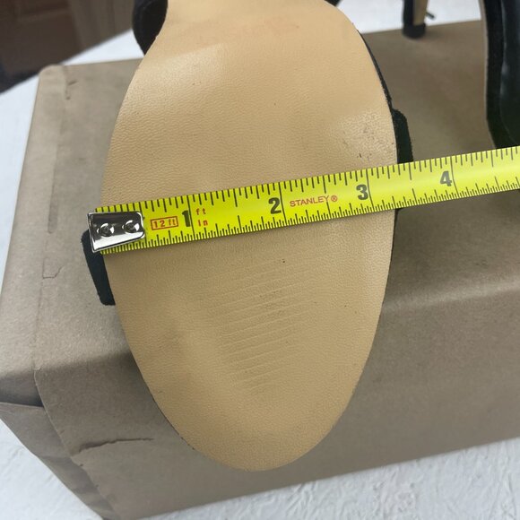 Elegant Black Lace-Up Heels - Picture 14 of 16